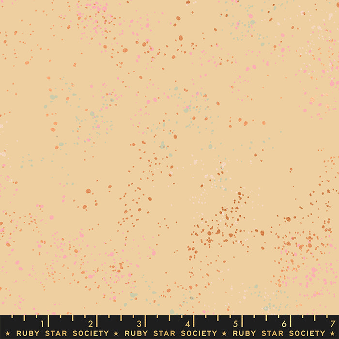 Ruby Star Society - Rashida Coleman Hale - Speckled 2021 in parchment metallic - The Next Stitch