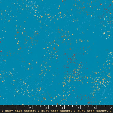 Ruby Star Society - Rashida Coleman Hale - Speckled in Bright Blue metallic