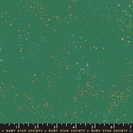 Ruby Star Society - Rashida Coleman Hale - Speckled in Emerald Green metallic